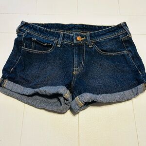 H&M Dark Blue Jean Shorts